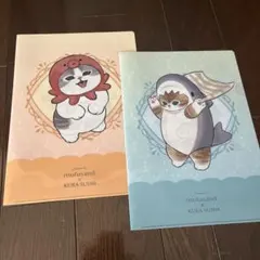 ミ*）様 モフサンド　くら寿司 クリアファイル 2枚セット くら寿司