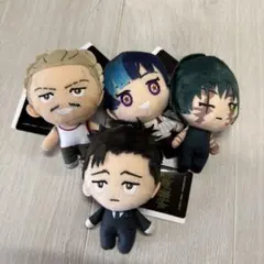 呪術廻戦　デフォルメぬいぐるみ　死滅回遊2 4種セット