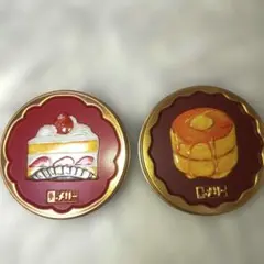 メリーチョコレート　ホットケーキ缶＆ショートケーキ缶　缶のみのサムネイル
