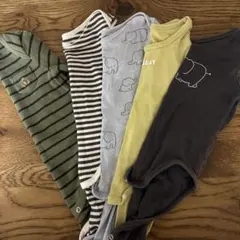 ロンパース5点セット　GAP.H&M．西松屋70〜80 男の子
