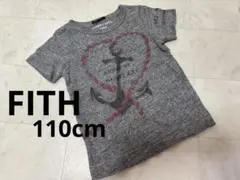 【FITH】フィス　ヴィンテージTシャツ 110cm グレー　キッズ服のサムネイル