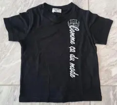COMME CA DU MODE FILLE Tシャツ 110A コムサ 黒