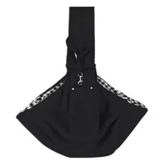 犬 猫 スリング ペットバッグ 抱っこ紐 キャリーバッグ ブラック