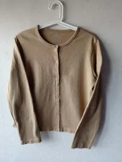 無印良品　スウェットカーディガン　L サイズ　ベージュ