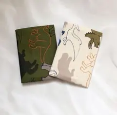 ２点セット　ミニポケットティッシュケース　入園　入学　新学期　恐竜　男の子