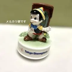 ディズニーランド ピノキオ 陶器 オルゴール 星に願いを 当時物