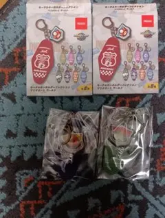 モーテルキーホルダーコレクション　マリオカート　ワールド　2種　このは　　バナナ