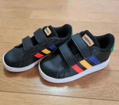 adidas ブラック スニーカー 15.5cm