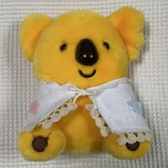 コアラのマーチ 天使 ぬいぐるみ ストラップ付き オムロン