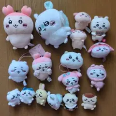 ちいかわ ぬいぐるみ 大量まとめて セット ハチワレ うさぎ モモンガ サンリオ