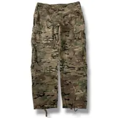 ミリタリー マルチカム ACU カーゴパンツ L ELITE TACTICAL