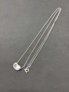 超音波洗浄済み』Tiffany ビーンズネックレス スターリングシルバー 