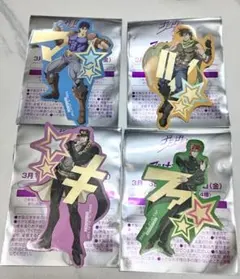 マツキヨ限定 ジョジョ ジョナサン ジョセフ 条太郎 花京院 ステッカーセット
