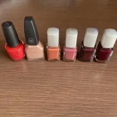 マニキュア　6本セット　ピンク系