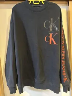 【最終値下げ】CALVIN KLEIN JEANS トレーナー XL ブラック