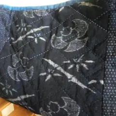 古布リメイク　ショルダーバック 千鳥の方染め