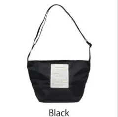 ✨美品✨シアタープロダクツ　ブラック ナイロンショルダーバッグ