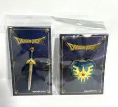 新品未使用 ドラゴンクエスト ピンズ ロトの剣 ロトの盾 セット