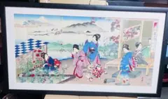 なつの京』わたせせいぞう先生直筆サイン入り複製原画 - メルカリ
