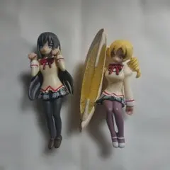 魔法少女まどか☆マギカ ミニフィギュア 2体セット コップのフチコのサムネイル