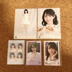 イコラブ 生写真 野口衣織 セミコンプ 宝石衣装 ミニフォト 4カットフォト