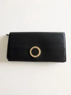 BVLGARI ブルガリ 長財布 ブラック レザーのサムネイル