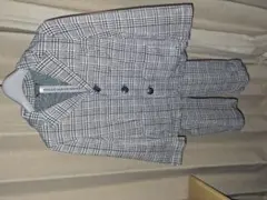 HUSHUSH 子供用スーツ 110 ㎝　白黒チェック　男の子