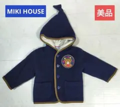 MIKI HOUSE　美品　ウールコート　90　とんがり帽子 レトロ レア