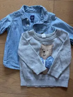 GAP セーターとシャツのセット