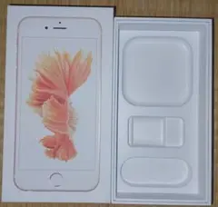 iPhone6s ローズゴールド　32GB 空箱