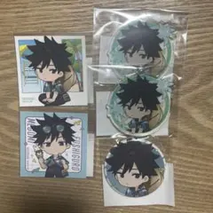 呪術廻戦 まるくじ Aloha vibes 伏黒恵 アクキー 缶バッジ