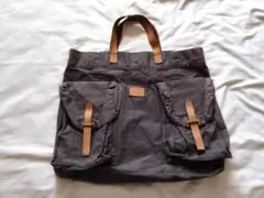 Zara　Canvasトートバッグ
