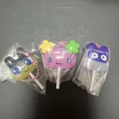 たまごっち カラフルキャンディチャーム まめっち ふらわっち ますくっち