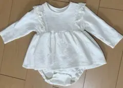 mamäraku ワンピース風ロンパース 80cm