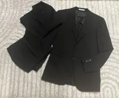 y*u様 【美品】AOKI LES MUES ジャケット ツーパンツ　黒 Y5