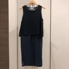 ROYAL PARTY Museロイヤルパーティストレッチタイトロングワンピース