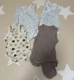 ベビー肌着セット60 メッシュタンクトップ