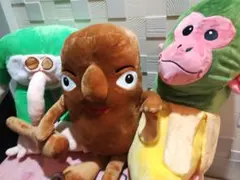 イタリアンブレインロット特大ぬいぐるみ　3体セット【83】