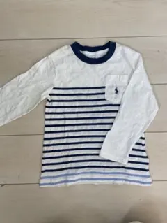 Polo Ralph Lauren ストライプ長袖カットソー 4/4T