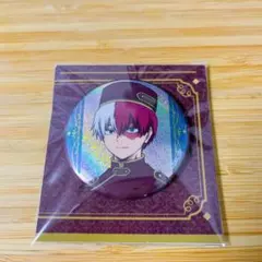 僕のヒーローアカデミア アニメイトカフェ グリッター缶バッジ 轟焦凍