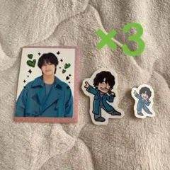 Aぇ! group ステッカー　D.N.A 通常盤 特典　佐野晶哉