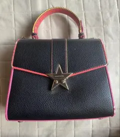 SAMANTHAVEGA★ショルダーバッグ スターモチーフ★ブラック×ピンクのサムネイル