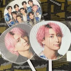 Snow Man 佐久間大介　ジャンボうちわセット