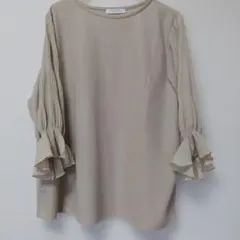 プリーツスリーブトップスのサムネイル