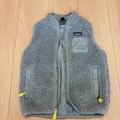 patagonia フリースベスト 4ｔ　ブルー