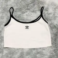 adidas アディダス　タンクトップ　キャミソール　クロップド　Ｍサイズのサムネイル