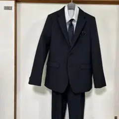キッズ フォーマル スーツ 3点セット ブラック 150 卒業 入学 BEAMS