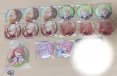 プロセカ 缶バッジ アクリルキーホルダー セット