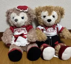 ダッフィー　シェリーメイ　ハートコスチューム　ディズニー　海外ディズニー