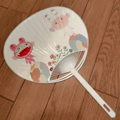 新品】村上隆☆もののけ京都☆美術館☆扇子☆うちわ☆パンダ☆さくら